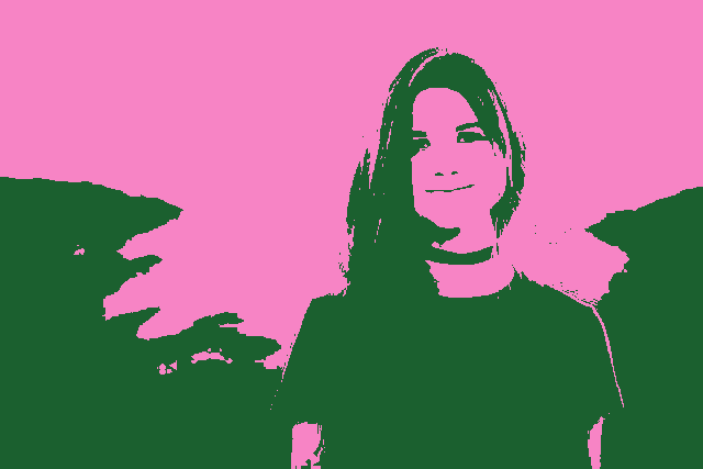 Brave Pink Hero Green Edit Example 2