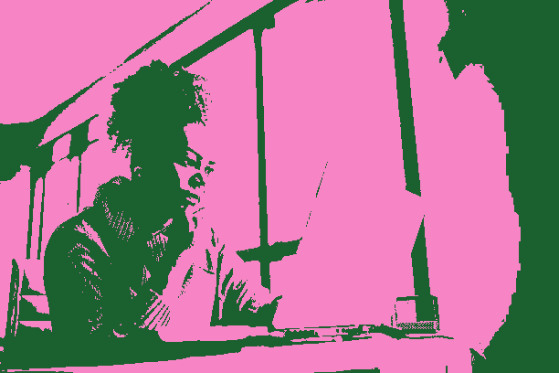 Brave Pink Hero Green Edit Example 4