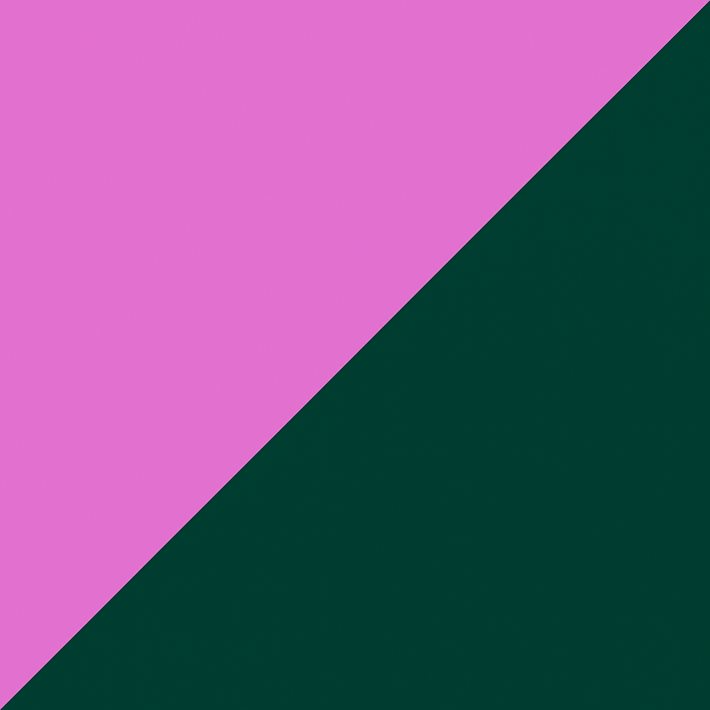 Brave Pink Hero Green Logo
